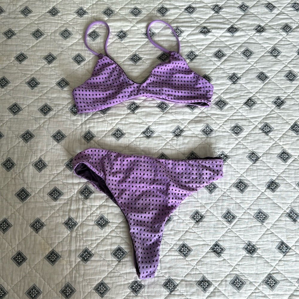 Acacia swimsuit petite top/ small bottom